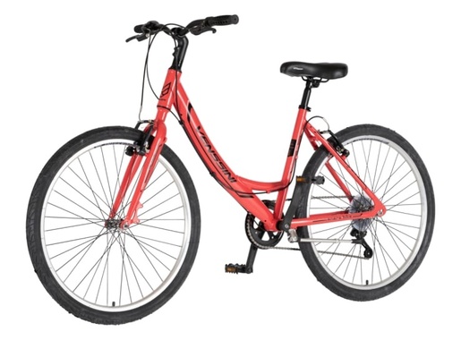 Bicikl mtb venssini parma alu 26" alu 17" v-brake  6 brzina 142-165cm (s) roze 1262105