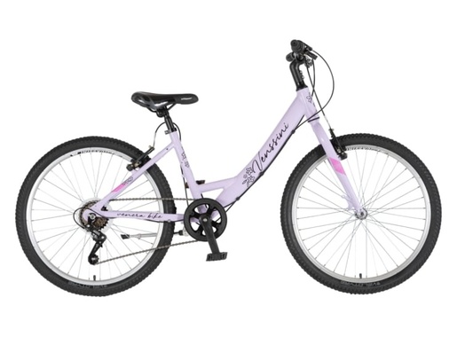 Bicikl junior 24 venssini parma alu 24" alu 14" v-brake 6 brzina 132-155cm (xs) ljubičasti 1242061