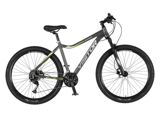 Bicikl mtb visitor gps 27.5" amortizer alu 19" disk hidraulika 24 brzina 170-185cm (l) sivi 1270060