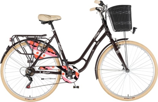 Bicikl fashion visitor bella alu 28" alu 21" v-brake  6 brzina 155-178cm (s/m) braon perla uv sjaj 1282127