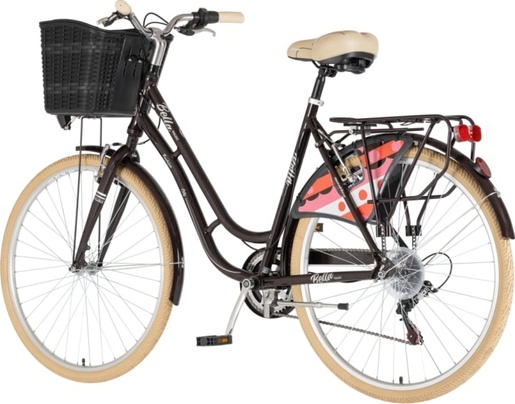 Bicikl fashion visitor bella alu 28" alu 21" v-brake  6 brzina 155-178cm (s/m) braon perla uv sjaj 1282127