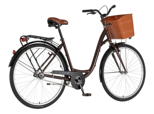 Bicikl fashion venssini grace 28" alu 19" v-brake  kontra 155-178cm (s/m) braon 1282119
