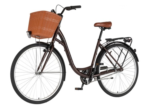 Bicikl fashion venssini grace 28" alu 19" v-brake  kontra 155-178cm (s/m) braon 1282119