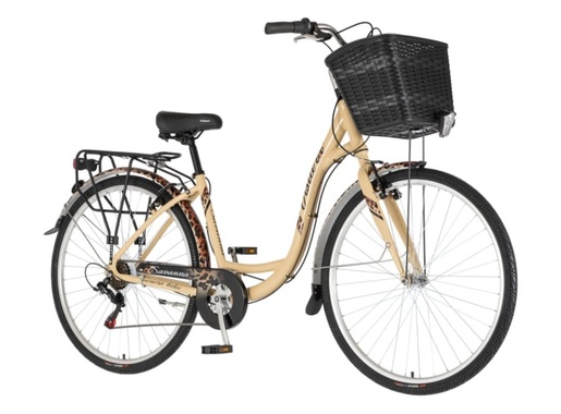 Bicikl fashion visitor savanna 28" alu 18" v-brake  6 brzina 155-178cm (s/m) bež leopard 1282070