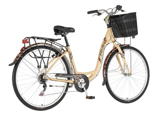 Bicikl fashion visitor savanna 28" alu 18" v-brake  6 brzina 155-178cm (s/m) bež leopard 1282070