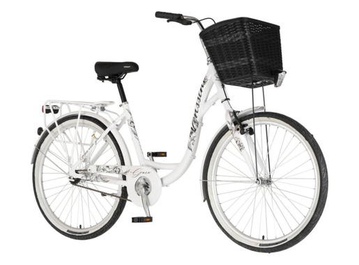 Bicikl fashion venssini grace 26" alu 18" v-brake  kontra 155-178cm (s/m) beli 1262106