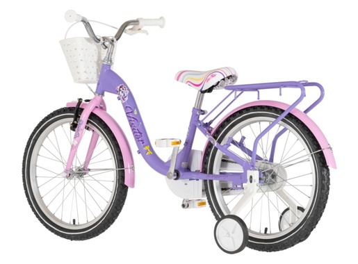 Bicikl kids visitor unicorn 20" 10" v-brake kontra 115-135cm (20") ljubičasti 1203152