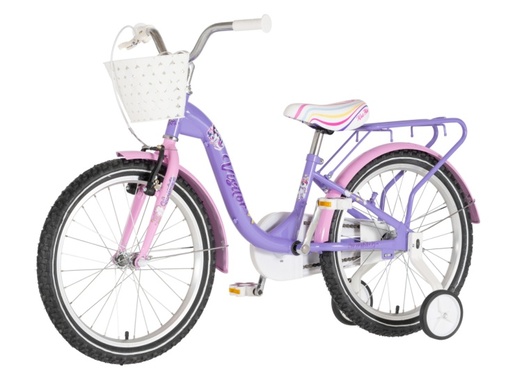 Bicikl kids visitor unicorn 20" 10" v-brake kontra 115-135cm (20") ljubičasti 1203152