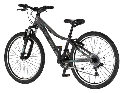 Bicikl junior 24 venssini parma x100 alu 24" alu 12" v-brake  18 brzina 132-155cm (xs) sivi 1242063