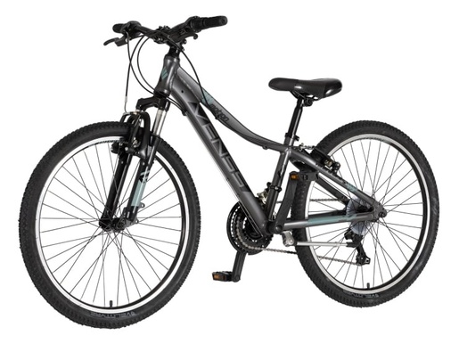 Bicikl junior 24 venssini parma x100 alu 24" alu 12" v-brake  18 brzina 132-155cm (xs) sivi 1242063