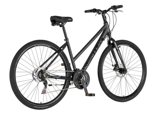 Bicikl city visitor ridge 28" alu 17" disk dupli 18 brzina 167-192cm (l/xl) sivi 1282121