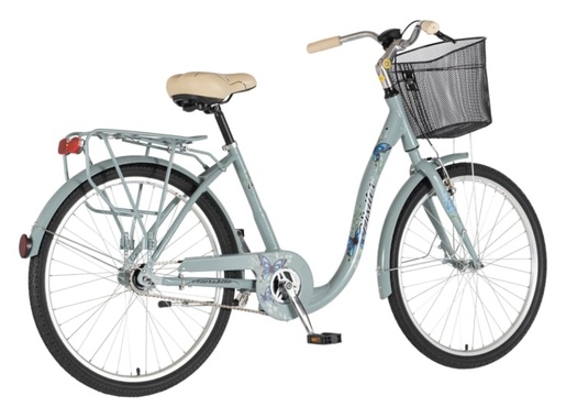 Bicikl fashion visitor butterfly 26" alu 17" v-brake kontra quanda 155-178cm (s/m) tirkiz 1262108