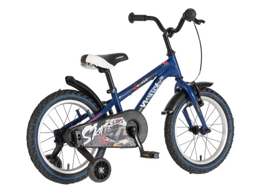 Bicikl kids visitor beatskate 16" 9" v-brake  kontra 105-125cm (16") plavi perla 1160126