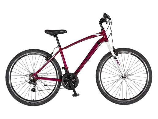 Bicikl mtb venssini zoomer 27.5" alu 17" v-brake 18 brzina 170-185cm (l) ljubičasti 1270056