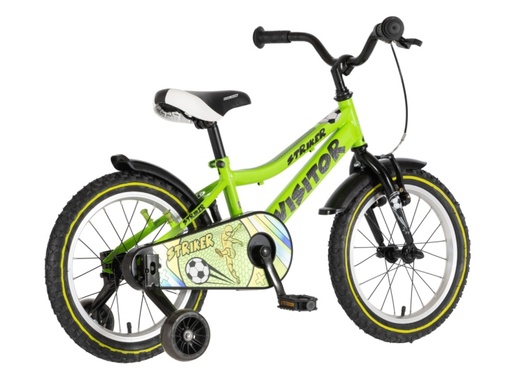 Bicikl kids visitor striker 16" 9" v-brake  kontra 105-125cm (16") zeleni neon 1160131