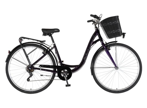 Bicikl fashion venssini grace 28" alu 17" v-brake 6 brzina 155-178cm (s/m) ljubičasti perla 1282069