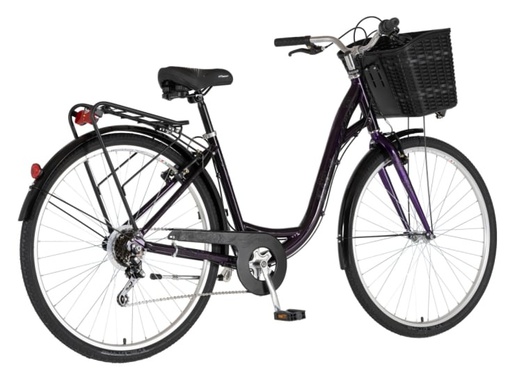 Bicikl fashion venssini grace 28" alu 17" v-brake 6 brzina 155-178cm (s/m) ljubičasti perla 1282069