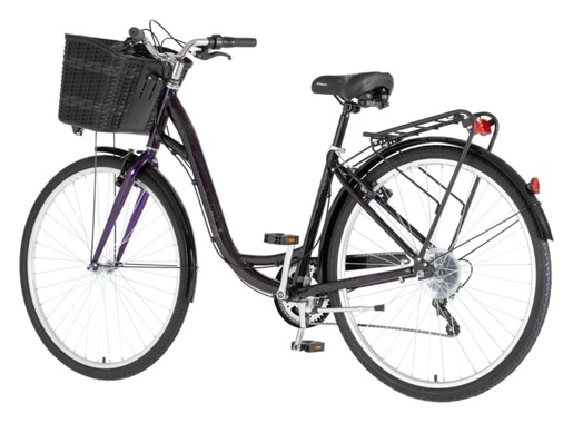 Bicikl fashion venssini grace 28" alu 17" v-brake 6 brzina 155-178cm (s/m) ljubičasti perla 1282069