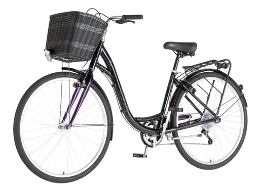 Bicikl fashion venssini grace 28" alu 17" v-brake 6 brzina 155-178cm (s/m) ljubičasti perla 1282069