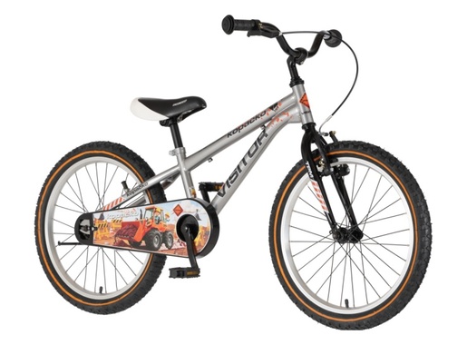 Bicikl kids visitor kopacko 20" 10" v-brake  kontra 115-135cm (20") srebrni uv sjaj 1203155