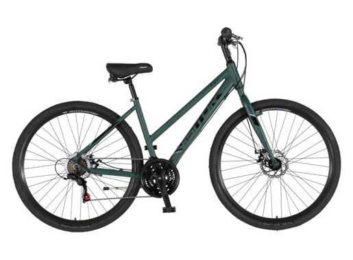 Bicikl city visitor ridge 28" alu 17" disk dupli 18 brzina 167-192cm(l/xl) zeleni mat 1282082