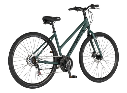 Bicikl city visitor ridge 28" alu 17" disk dupli 18 brzina 167-192cm(l/xl) zeleni mat 1282082