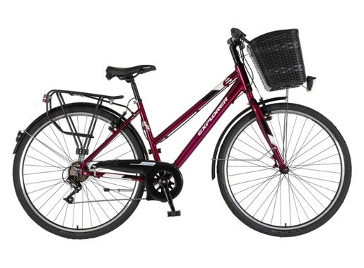 Bicikl tour explorer axys lady 28" alu 18" v-brake  6 brzina 155-178cm (s/m) bordo perla uv sjaj 1282104
