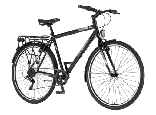 Bicikl tour explorer axys 28" alu 21" v-brake  6 brzina 167-192cm (l/xl) crno sivi 1282117