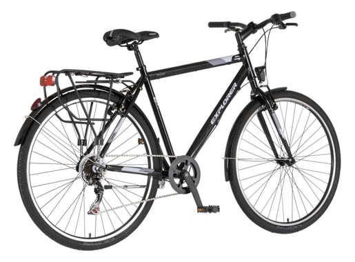 Bicikl tour explorer axys 28" alu 21" v-brake  6 brzina 167-192cm (l/xl) crno sivi 1282117