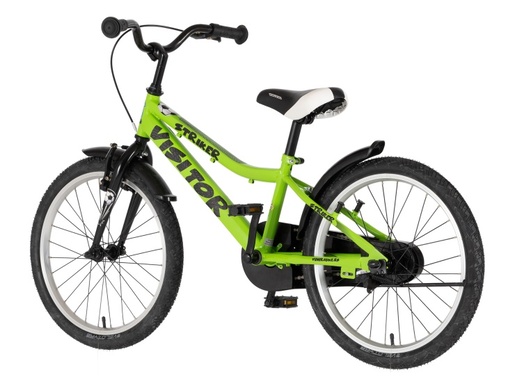 Bicikl kids visitor striker 20" 10" v-brake  kontra 115-135cm (20") zeleni neon 1203161