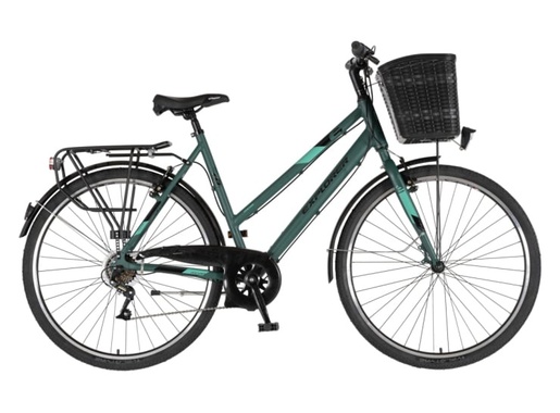 Bicikl tour explorer axys lady 28" alu 21" v-brake  6 brzina 167-192cm (l/xl) zeleni 1282089