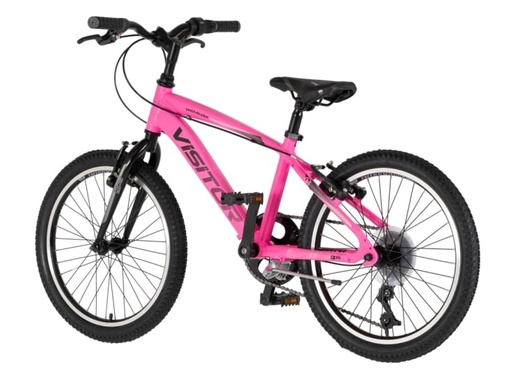 Bicikl junior 20 visitor fox roll alu 20" tvrda alu 12" v-brake  6 brzina 132-155cm (xs) roze neon u 1203164