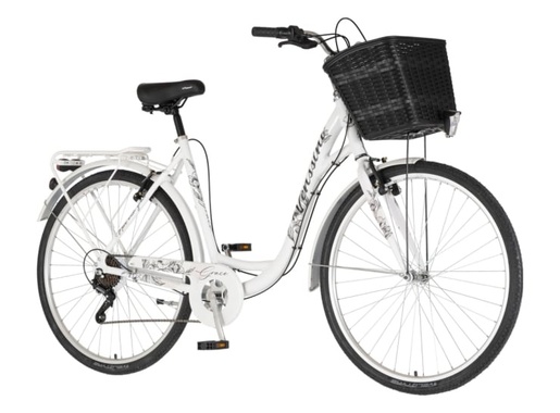 Bicikl fashion venssini grace 28" alu 21" v-brake  6 brzina 167-192cm (l/xl) beli 1282113