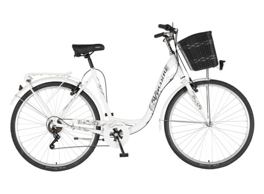 Bicikl fashion venssini grace 28" alu 21" v-brake  6 brzina 167-192cm (l/xl) beli 1282113