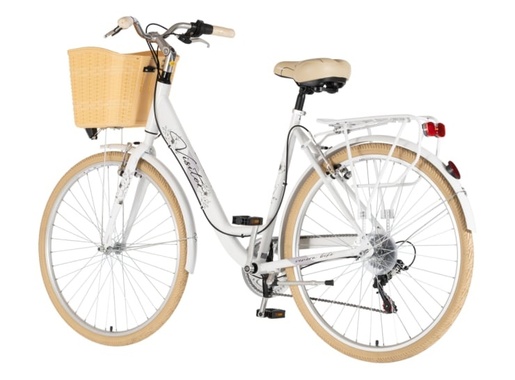 Bicikl fashion visitor bloom 28" alu 21" v-brake  6 brzina 155-178cm (s/m) beli perla 1282128