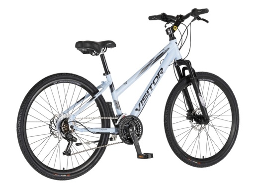 Bicikl mtb visitor crx d2 26" amortizer alu 15" disk hidraulika 21 brzina 142-165cm (s) svetlo plavi 1262096