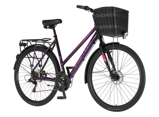 Bicikl city visitor crx city 28" alu 21" disk dupli 18 brzina 167-192cm (l/xl) ljubičasti 1282083