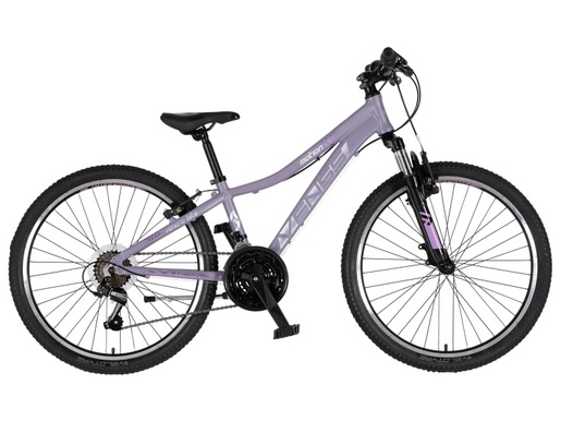 Bicikl junior 24 venssini parma x100 alu 24" alu 12" v-brake  18 brzina 132-155cm (xs) ljubičasti 1242064