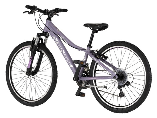 Bicikl junior 24 venssini parma x100 alu 24" alu 12" v-brake  18 brzina 132-155cm (xs) ljubičasti 1242064