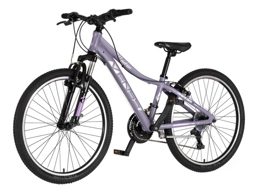 Bicikl junior 24 venssini parma x100 alu 24" alu 12" v-brake  18 brzina 132-155cm (xs) ljubičasti 1242064