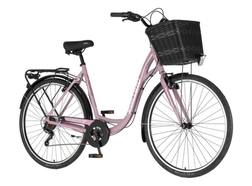 Bicikl fashion venssini grace 28" alu 21" v-brake  6 brzina 167-192cm (l/xl) roze 1282114