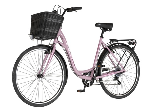 Bicikl fashion venssini grace 28" alu 21" v-brake  6 brzina 167-192cm (l/xl) roze 1282114