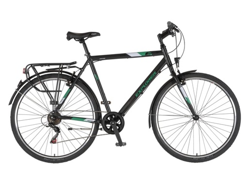 Bicikl tour explorer axys 28" alu 23" v-brake 6 brzina 175-193cm (xl) crno zeleni mat 1282095