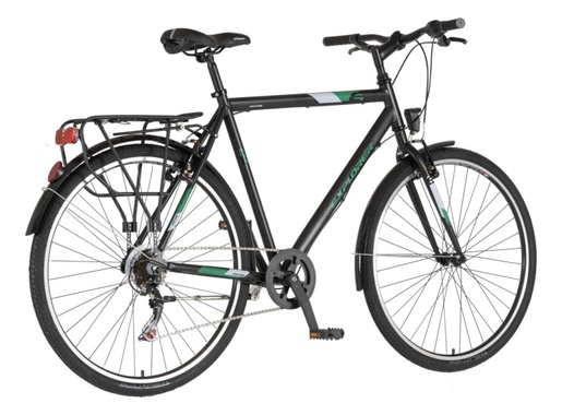 Bicikl tour explorer axys 28" alu 23" v-brake 6 brzina 175-193cm (xl) crno zeleni mat 1282095