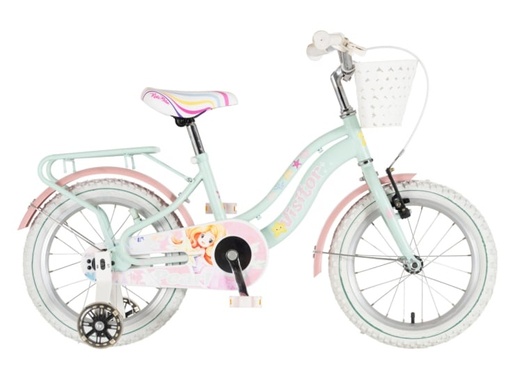 Bicikl kids visitor pearl 16" 9" v-brake  kontra 105-125cm (16") tirkiz 1160128