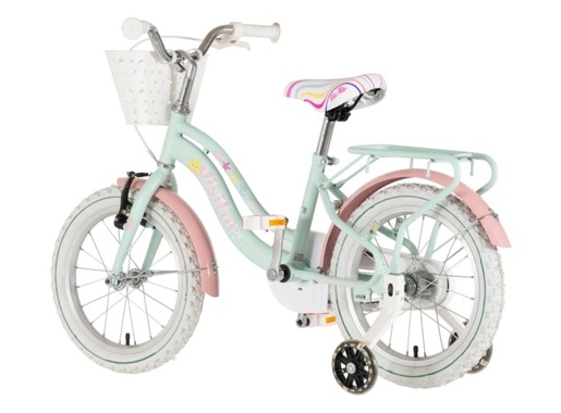 Bicikl kids visitor pearl 16" 9" v-brake  kontra 105-125cm (16") tirkiz 1160128