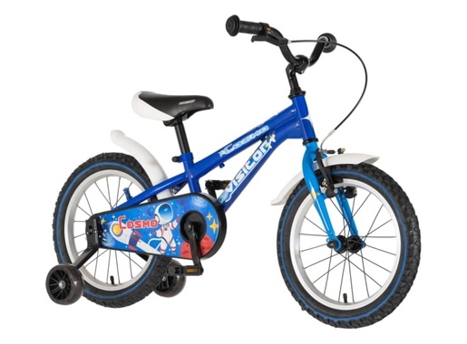 Bicikl kids visitor cosmo 16" 9" v-brake  kontra 105-125cm (16") plavi 1160124