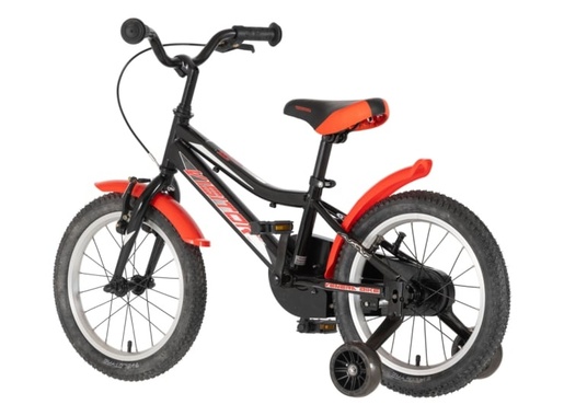 Bicikl kids visitor redstriker 16" 9" v-brake  kontra 105-125cm (16") crno crveni 1160130