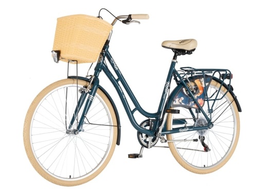 Bicikl fashion visitor bella alu 28" alu 21" v-brake  6 brzina 155-178cm (s/m) plavi uv sjaj 1282075