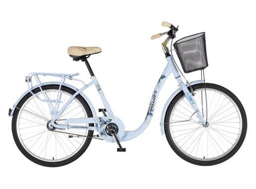 Bicikl fashion visitor butterfly 26" alu 17" v-brake kontra quanda 155-178cm (s/m) plavi 1262093